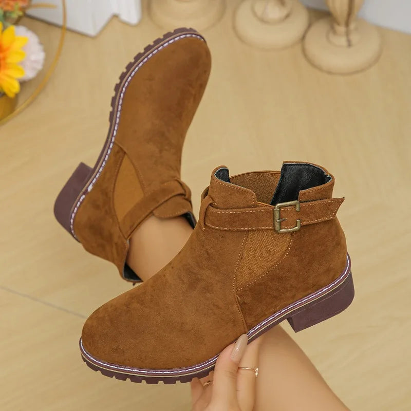 R&B | Chunky Heel Winterstiefel für Frauen – Stilvoll & Gemütlich