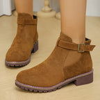 R&B | Chunky Heel Winterstiefel für Frauen – Stilvoll & Gemütlich