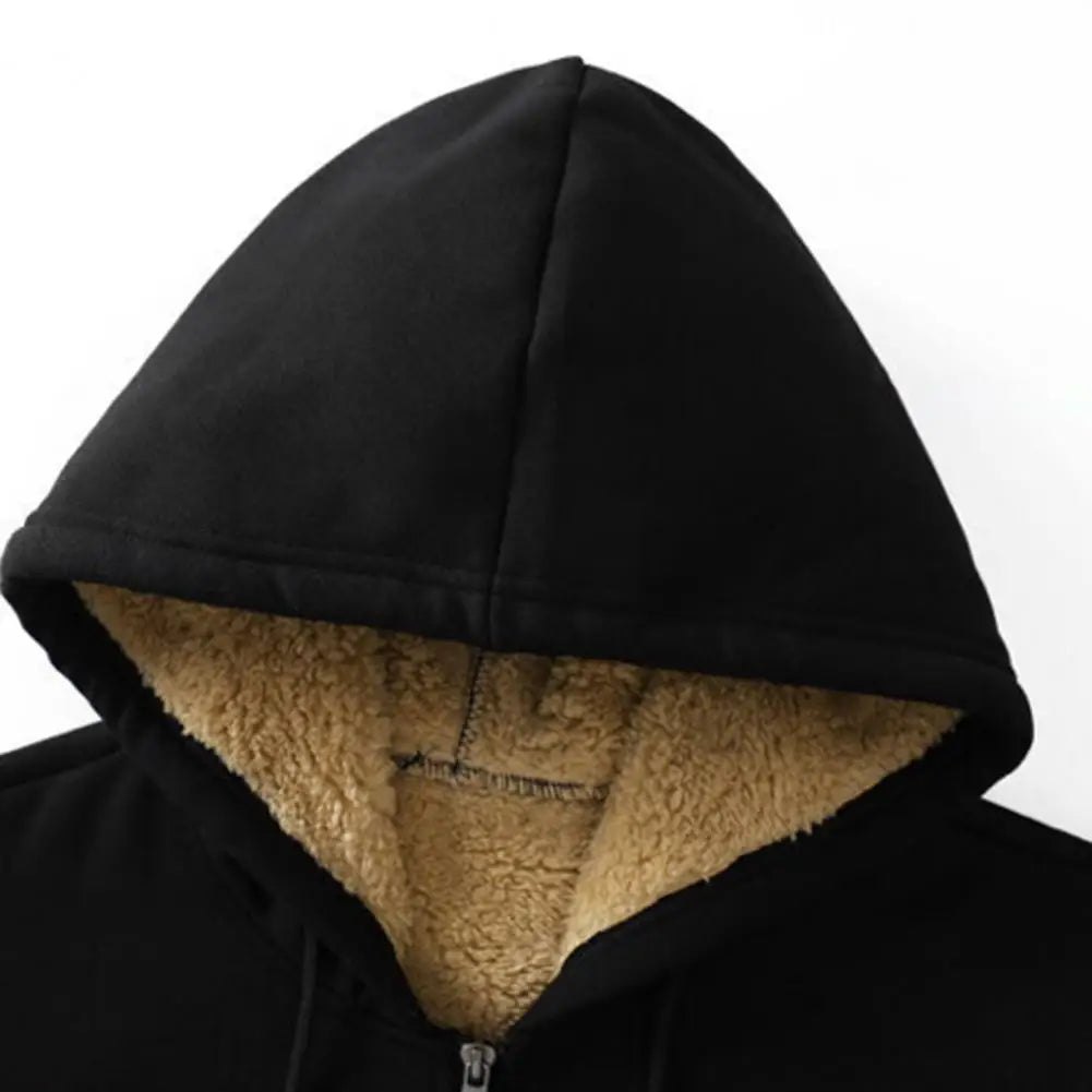 R&B | Hoodie aus Lambswool - warmes & weiches Sweatshirt mit Kapuze und plüschigem Futter für den Winter