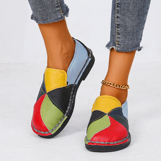 R&B | Bunte Damen-Orthopädische Schuhe mit Absatz