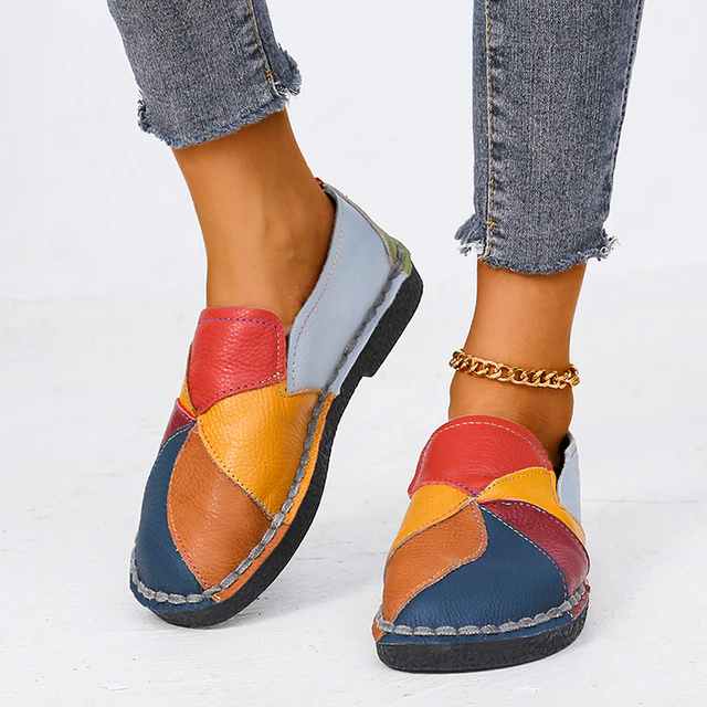 R&B | Bunte Damen-Orthopädische Schuhe mit Absatz