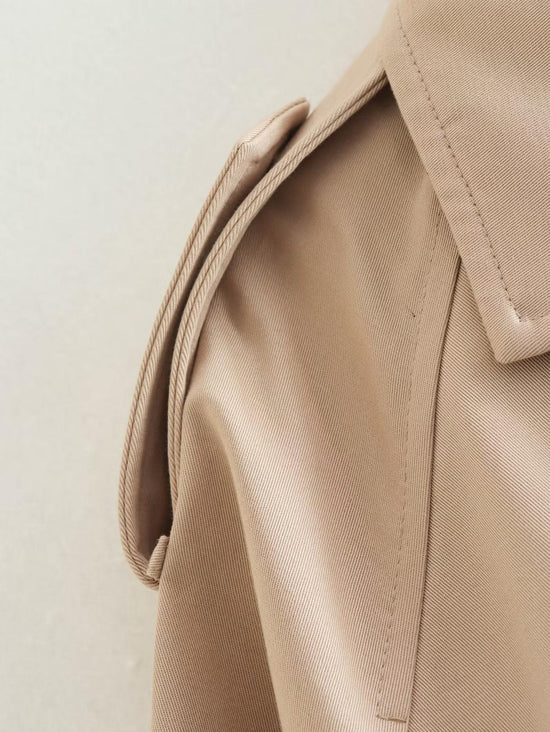 R&B | Doppelreißverschlussjacke mit Gürteldetail