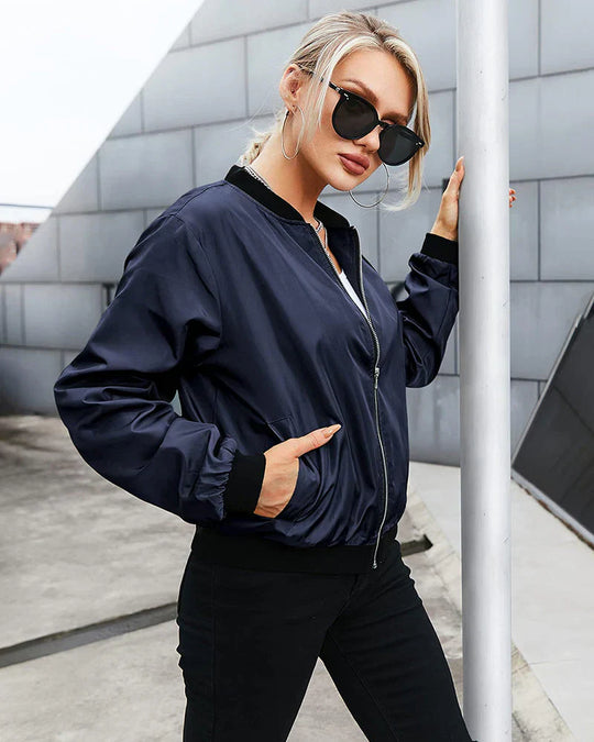R&B | Klassisches Bomberjacke für Damen