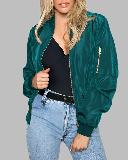 R&B | Klassisches Bomberjacke für Damen