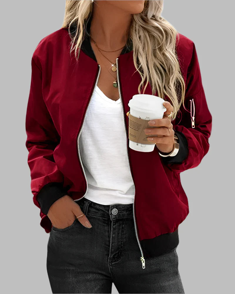 R&B | Klassisches Bomberjacke für Damen