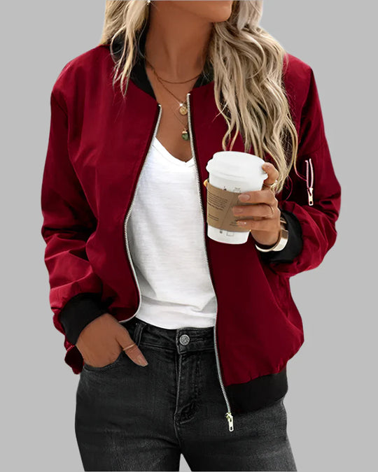 R&B | Klassisches Bomberjacke für Damen