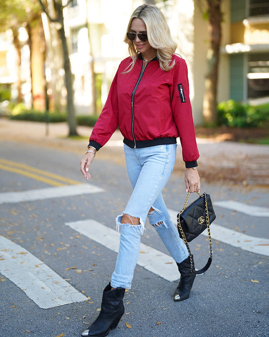 R&B | Damen Leichte Bomberjacke