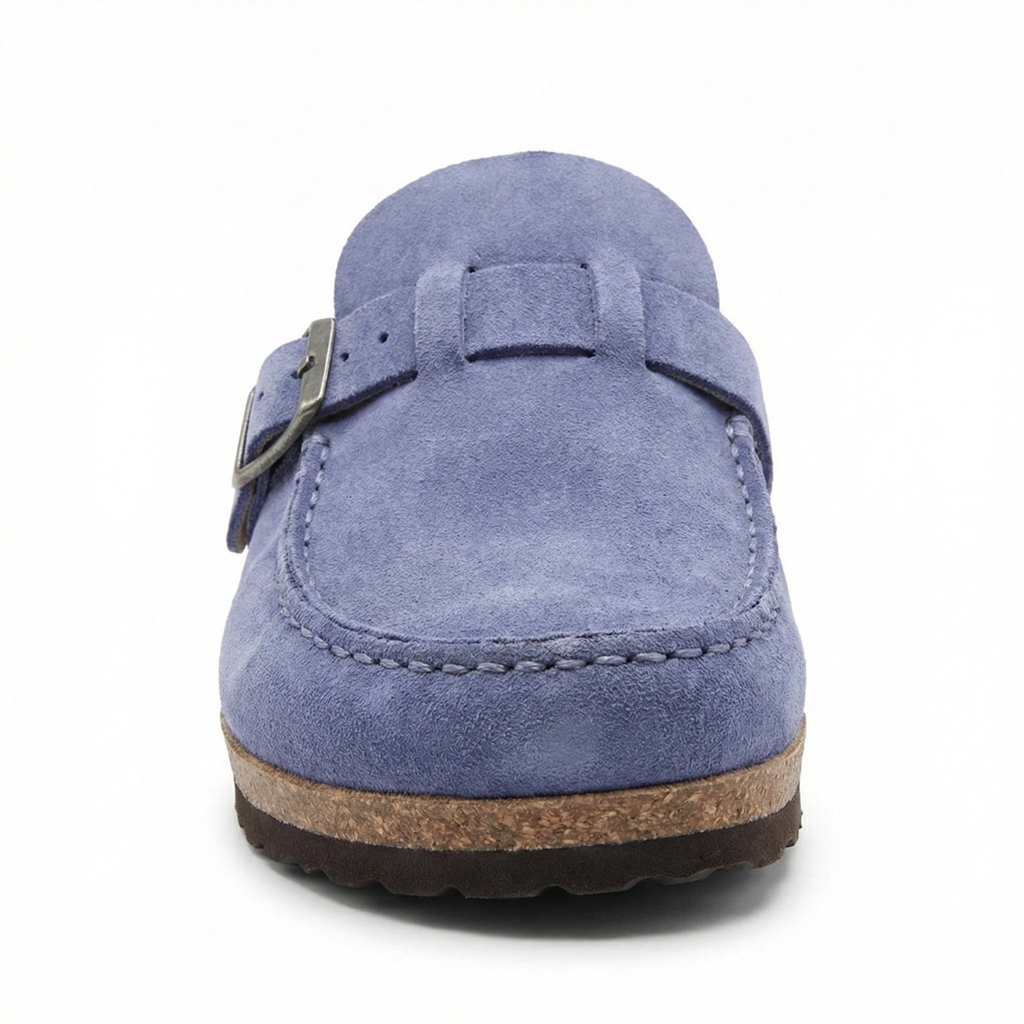 Clogs - Damen Retro Wildleder Slip-On Mule R&B