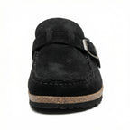 Clogs - Damen Retro Wildleder Slip-On Mule R&B