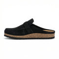 Clogs - Damen Retro Wildleder Slip-On Mule R&B
