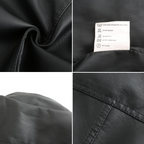 R&B | Elegante Lederjacke Mit Modernem Schnitt