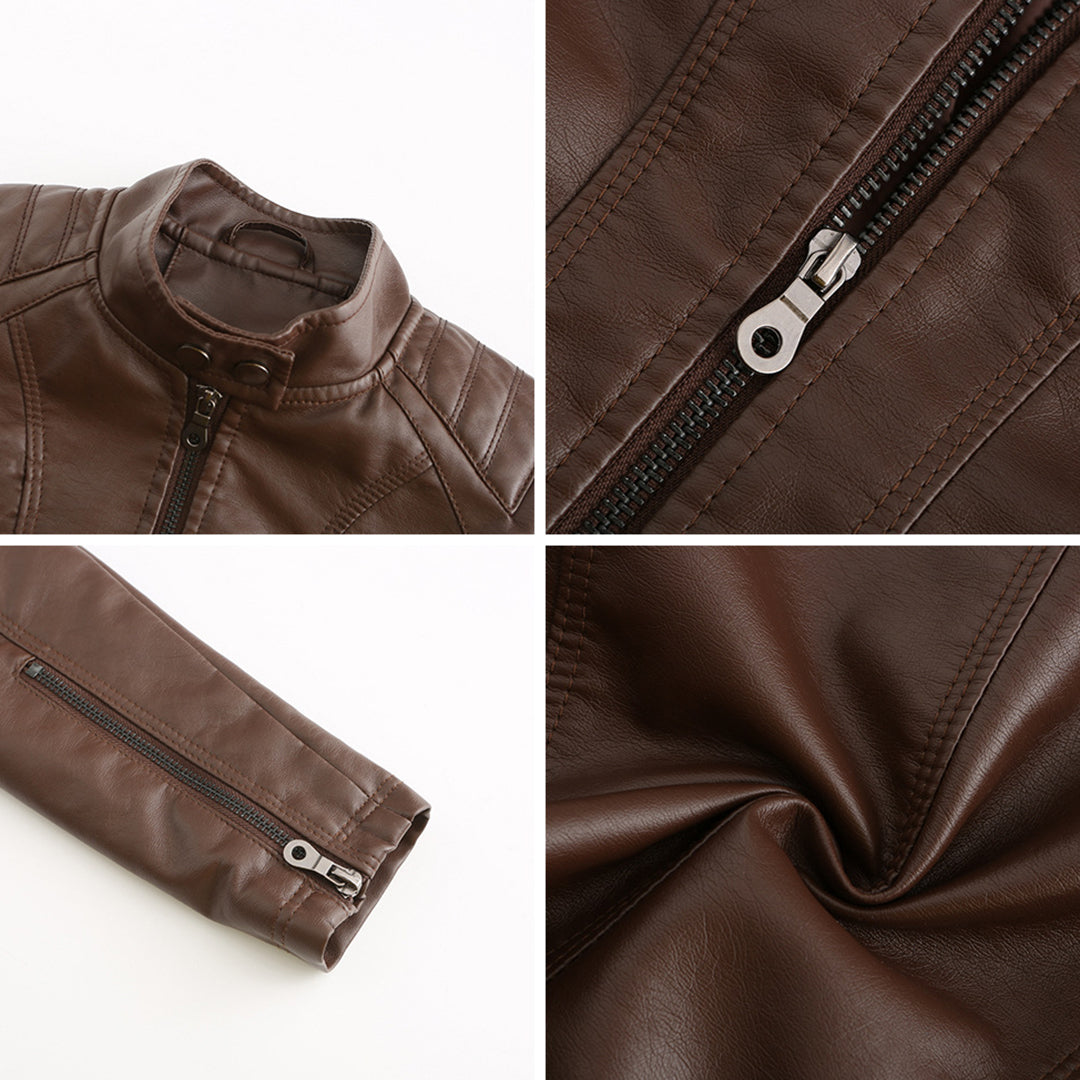 R&B | Coole Leder Damenjacke