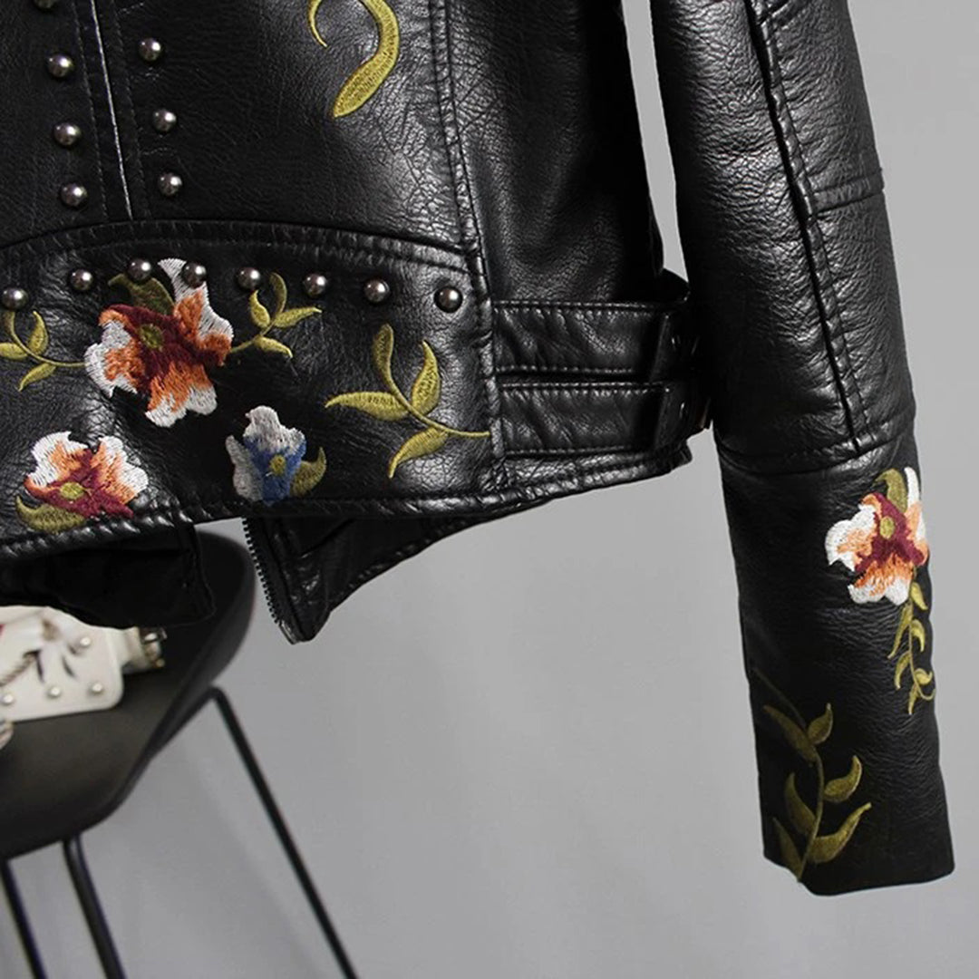 R&B | Damenjacke mit Blumendessin