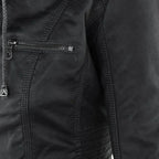 R&B | Stilvolle Motorradjacke mit Kapuze