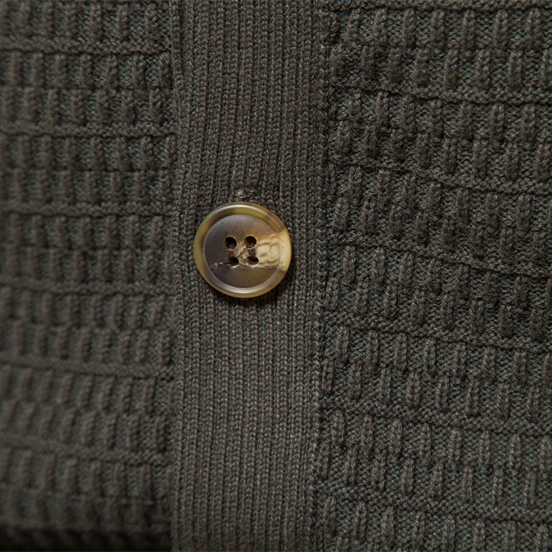 R&B | Klassisch Gestrickte Strickjacke