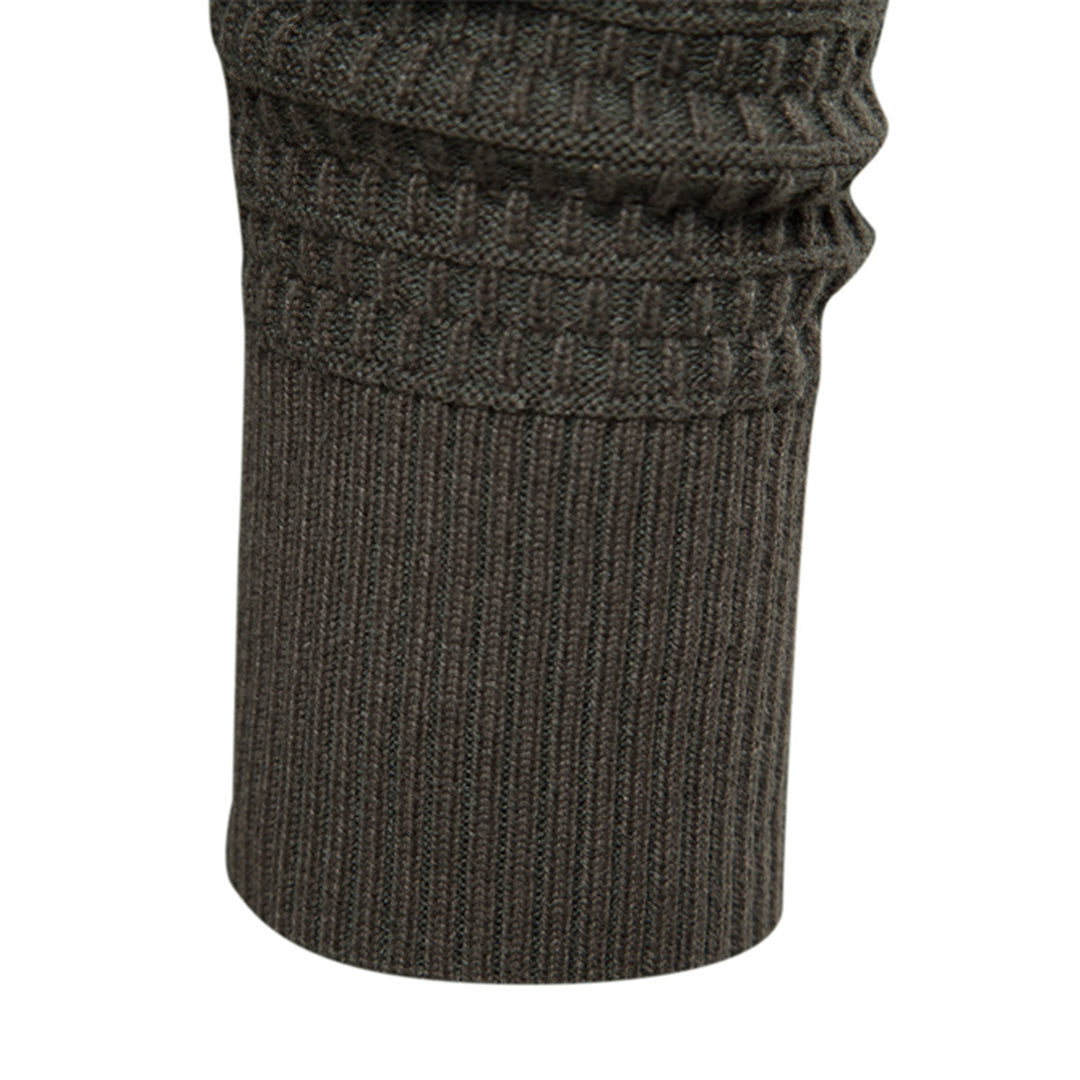 R&B | Klassisch Gestrickte Strickjacke