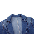 R&B | Stilvolle Lange Jeansblazer