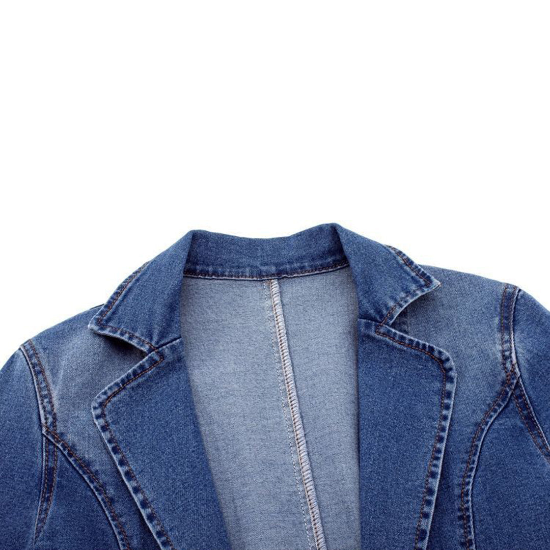 R&B | Stilvolle Lange Jeansblazer
