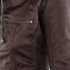 R&B | Stilvolle Motorradjacke mit Kapuze