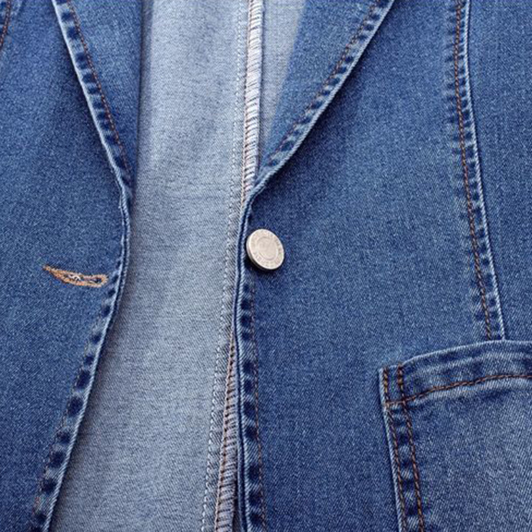 R&B | Stilvolle Lange Jeansblazer