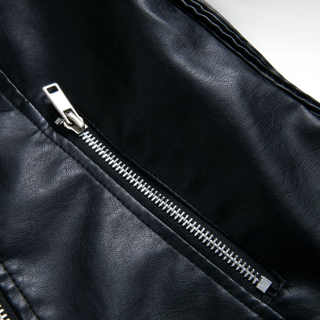 R&B | Stilvolle Herbstlederjacke