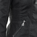 R&B | Stilvolle Motorradjacke mit Kapuze