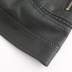 R&B | Elegante Lederjacke Mit Modernem Schnitt