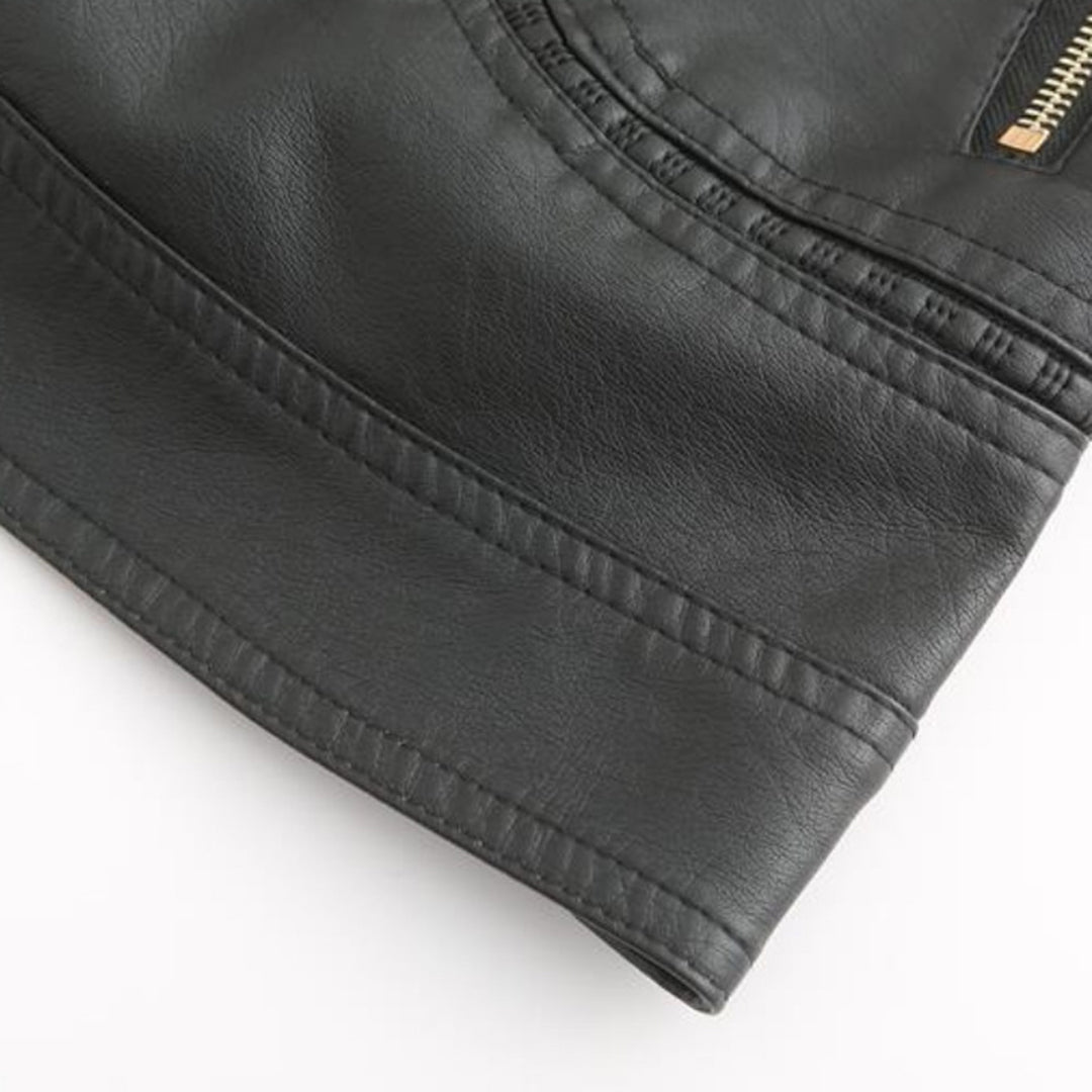 R&B | Stylische Leder Frauenjacke aus echtem Leder