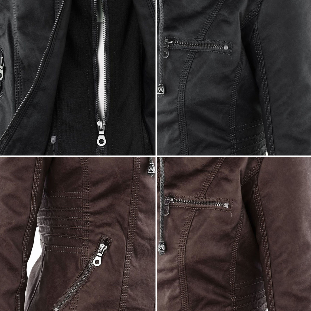 R&B | Jacke mit Kapuze - Modernes Outdoor Design, Figurbetonter Schnitt, Alltag & Freizeit