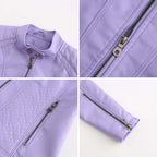 R&B | Damen Lederjacke Mit Zeitlosem Elegantem Look