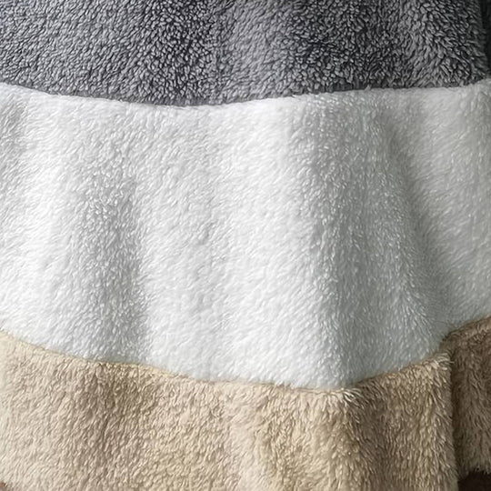 R&B | Winterfleecejacke mit Kapuze für Frauen