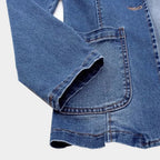 R&B | Stilvolle Lange Jeansblazer