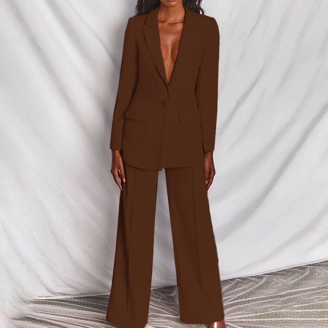 R&B | Set Elegantes Blazer und Hose-Set für Damen