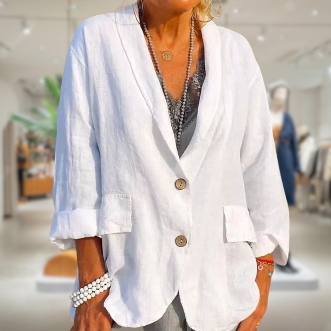 R&B | Eleganter Blazer mit Knöpfen für Frauen