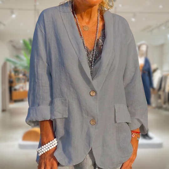 R&B | Eleganter Blazer mit Knöpfen für Frauen