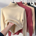 R&B | Übergroßer Kaschmir Damen Rollkragenpullover