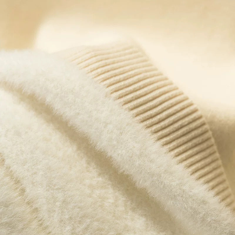 R&B | Übergroßer Kaschmir Damen Rollkragenpullover