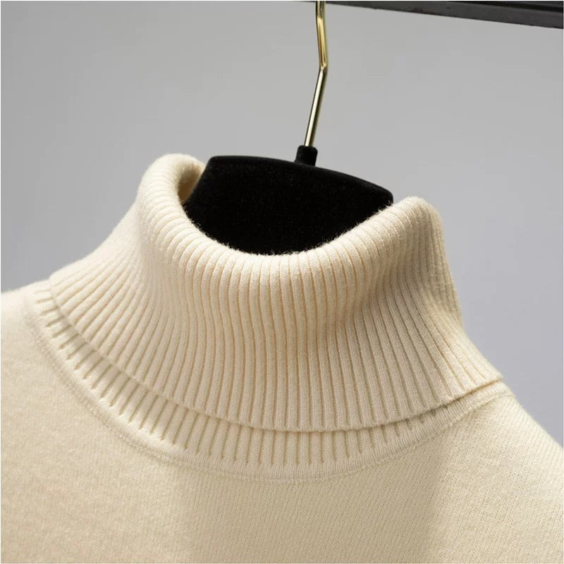 R&B | Übergroßer Kaschmir Damen Rollkragenpullover