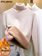 R&B | Übergroßer Kaschmir Damen Rollkragenpullover