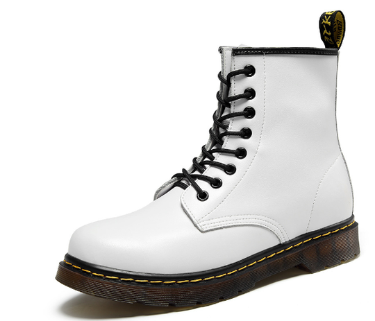 Kampfstiefel - Damenstiefel mit dicker Sohle und Schnürung R&B