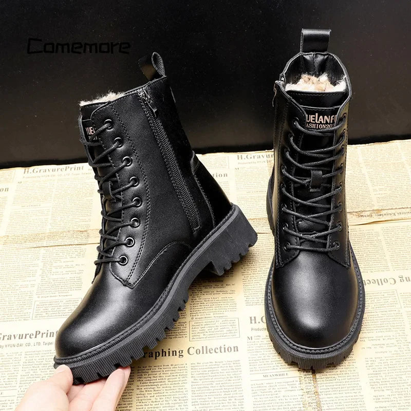 R&B | Schwarze Winterstiefel Für Damen