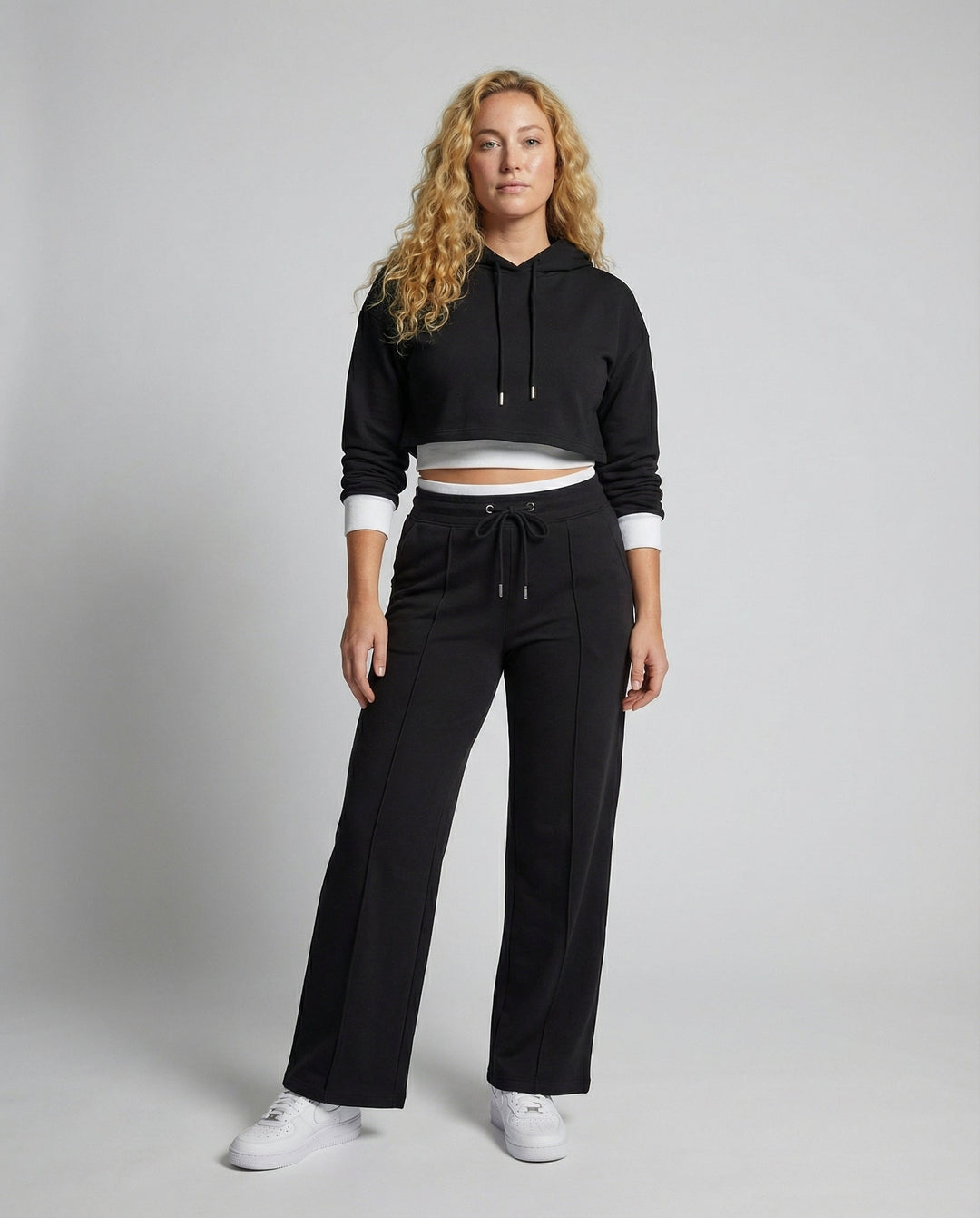 Zweifarbiges Damen Lounge Set | R&B