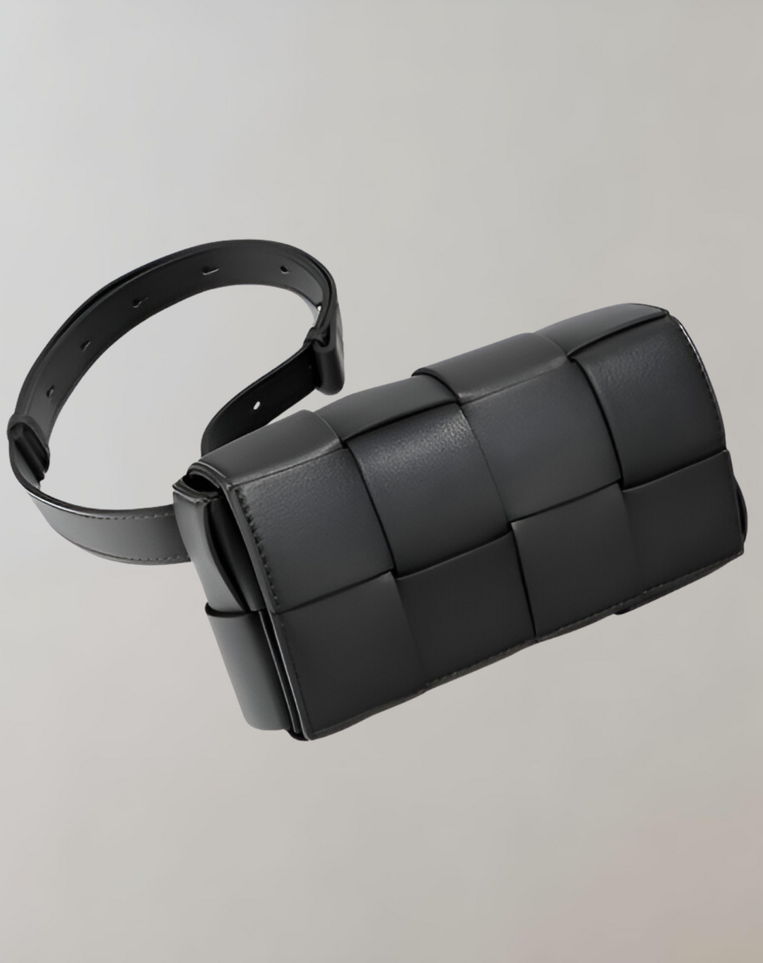R&B | Geblockte Umhängetasche Vegan Leder Damen Geflochtene Tasche Frauen
