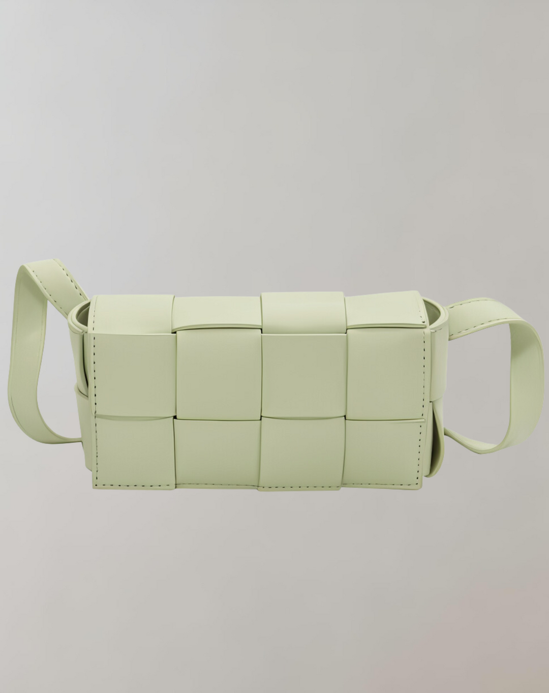 R&B | Geblockte Umhängetasche Vegan Leder Damen Geflochtene Tasche Frauen
