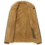 R&B | Jacke für Herren mit Sherpa-Fleece-Futter
