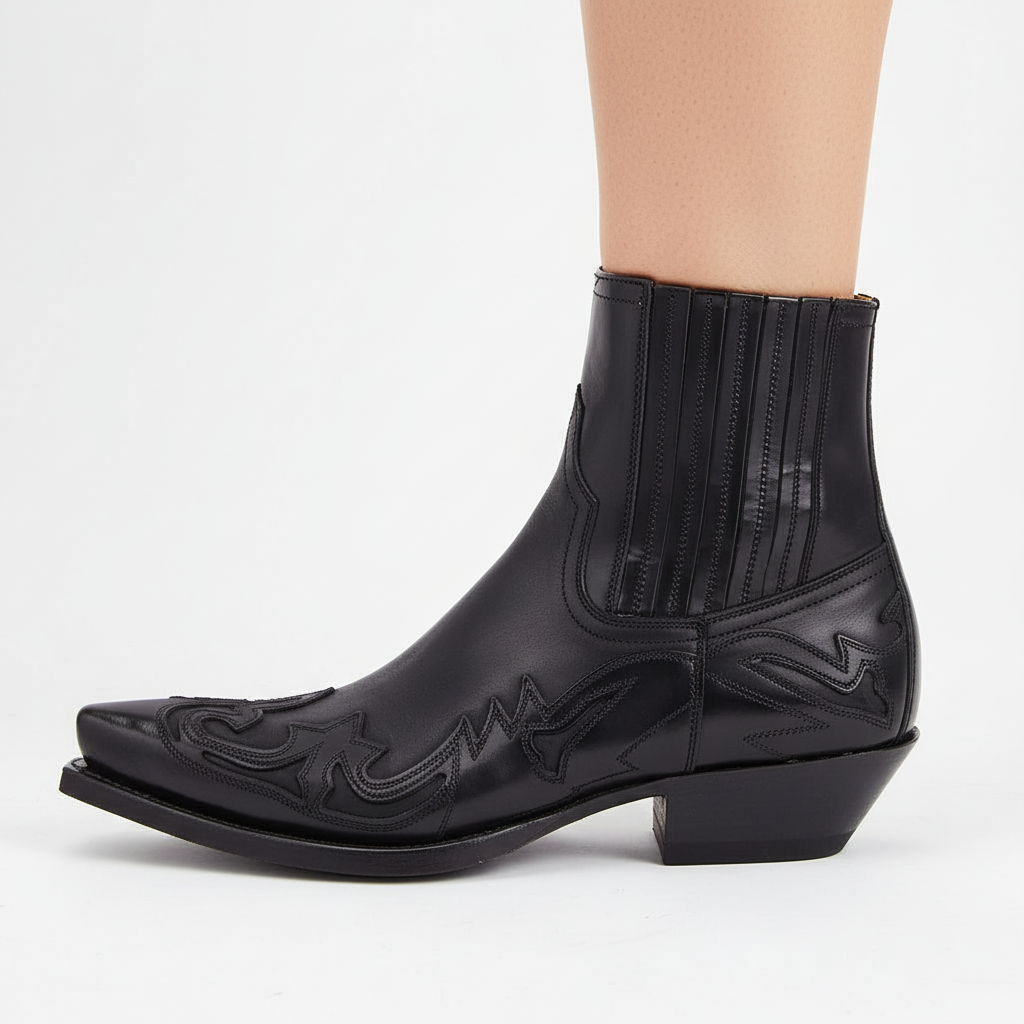 Leder Cowboy Stiefel - DakoBoot R&B