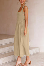 R&B | Crisscross Tie-Back Midi Kleid