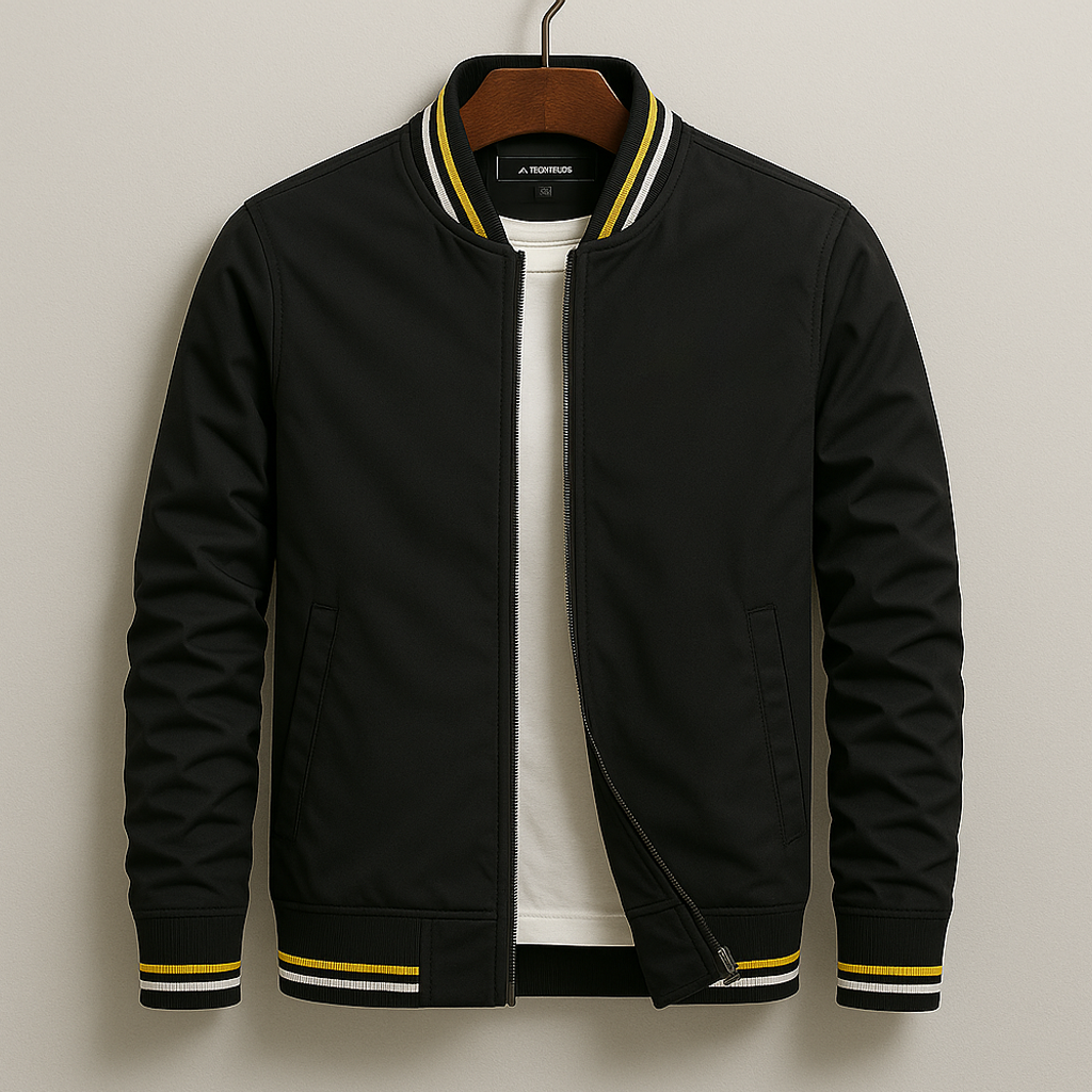 R&B | Schlanke Leichte Herren Bomberjacke für Modernen Stil