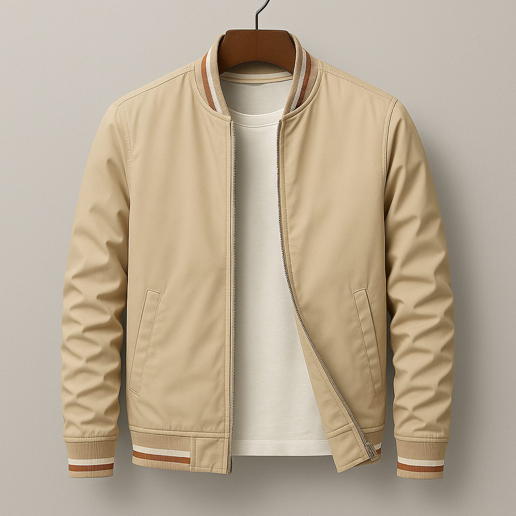 R&B | Schlanke Leichte Herren Bomberjacke für Modernen Stil
