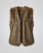 Faux Fur Weste Damen | R&B